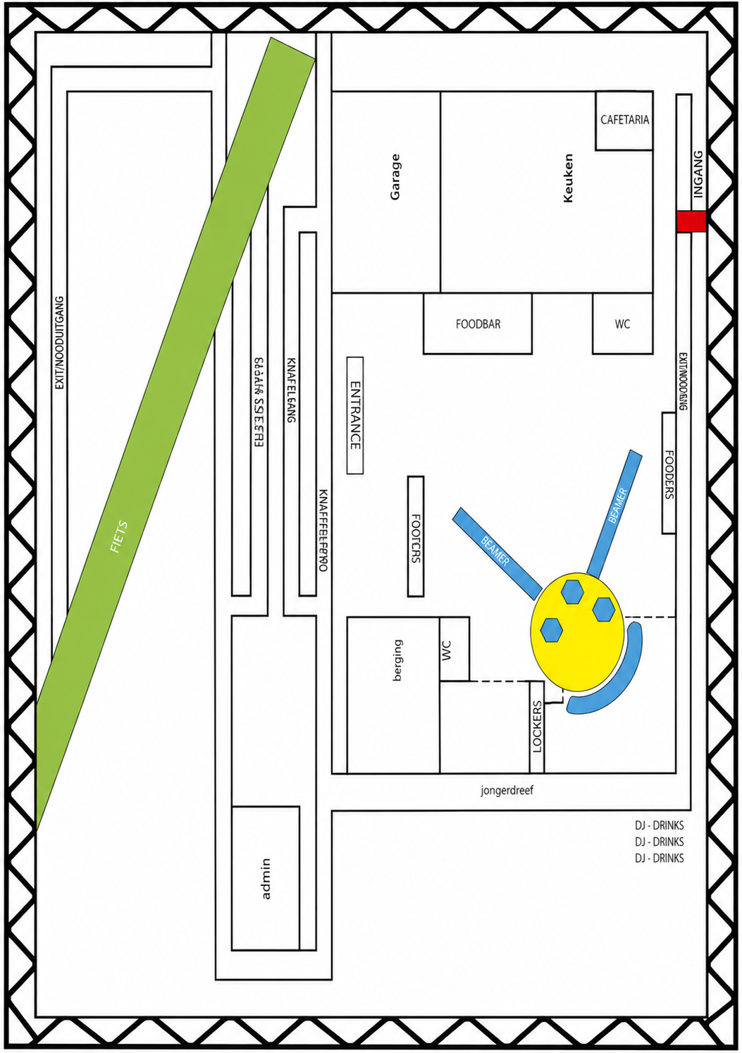 outdoor traced festival blueprint